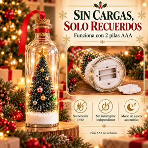 Adorno navideño con grabación de voz